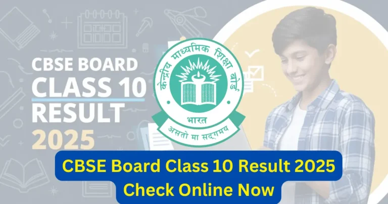 CBSE Board Class 10 Result 2025