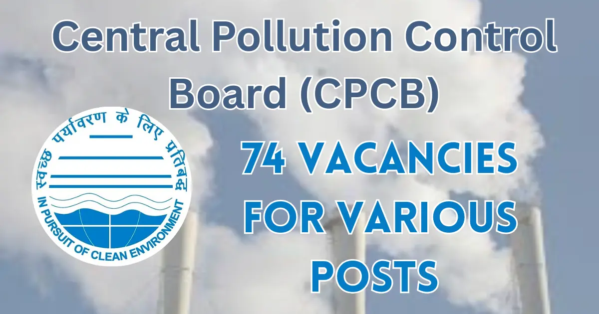 CPCB Recruitment 2025