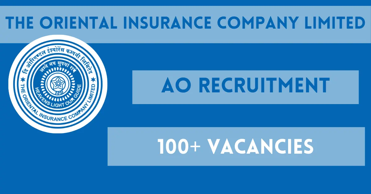 OICL AO Recruitment 2025