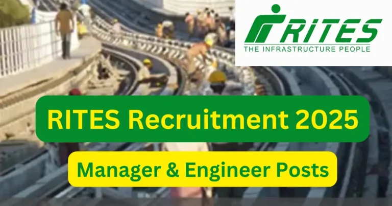RITES Recruitment 2025