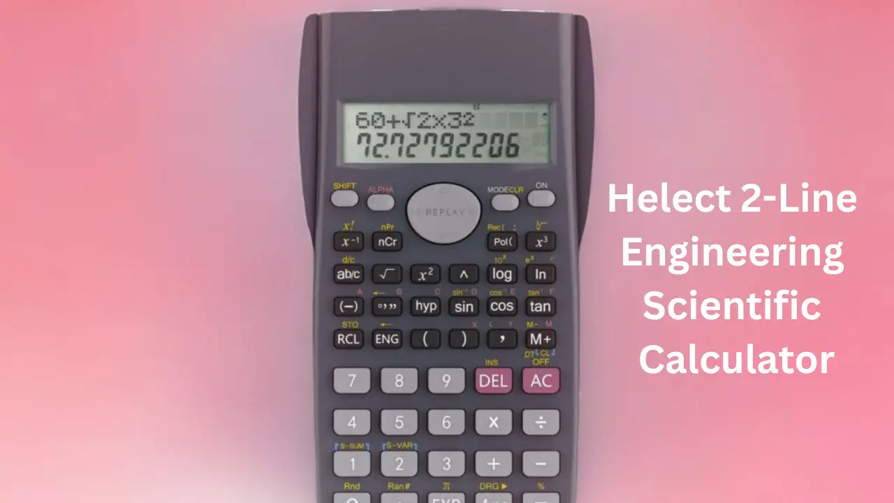 Helect 2-Line Engineering Scientific Calculator